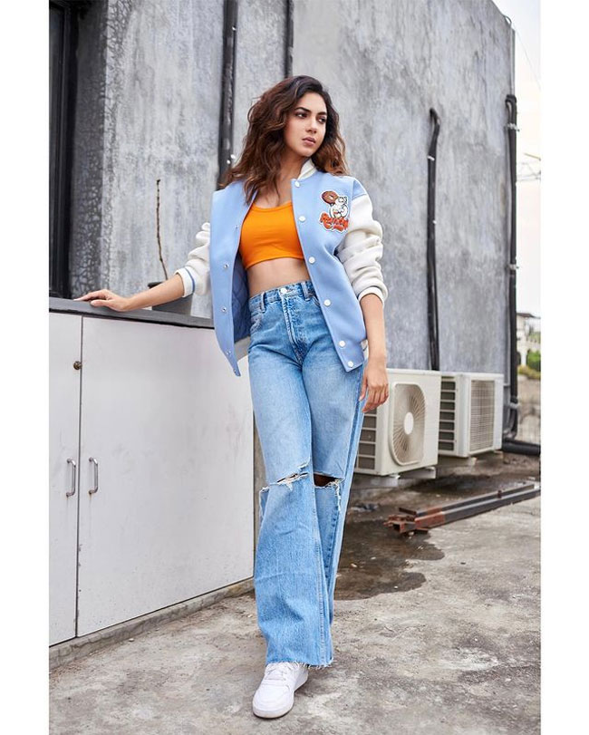 Adorable Ritu Varma In Floral Outfit